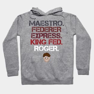 Maestro Federer Express King Fed Roger Hoodie